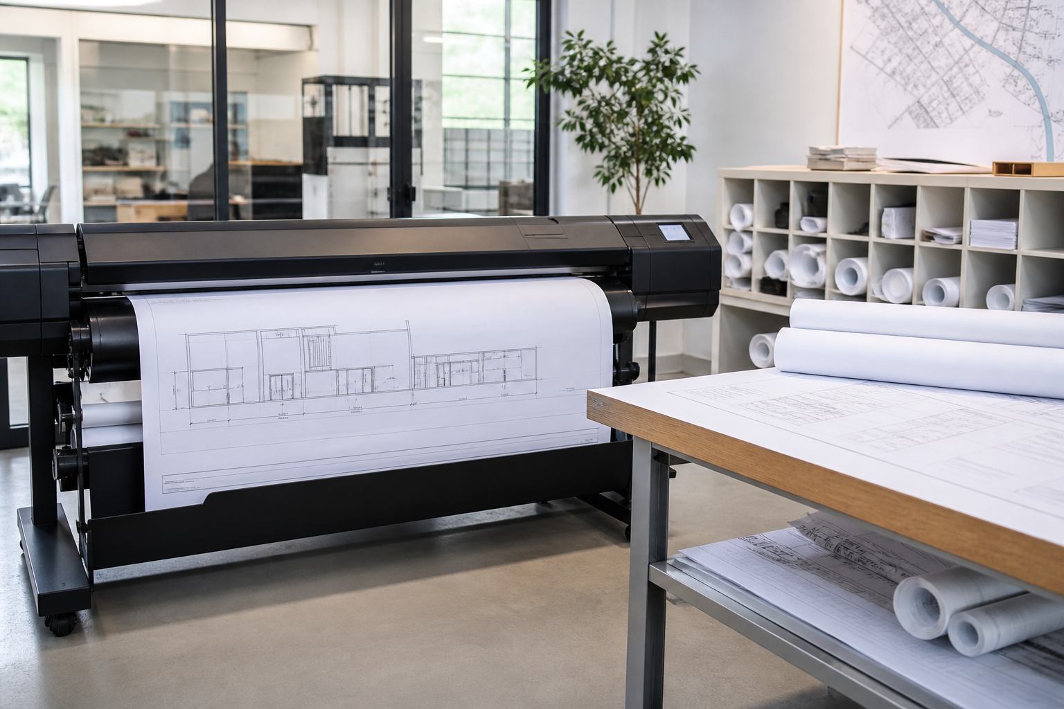 Plan printing service